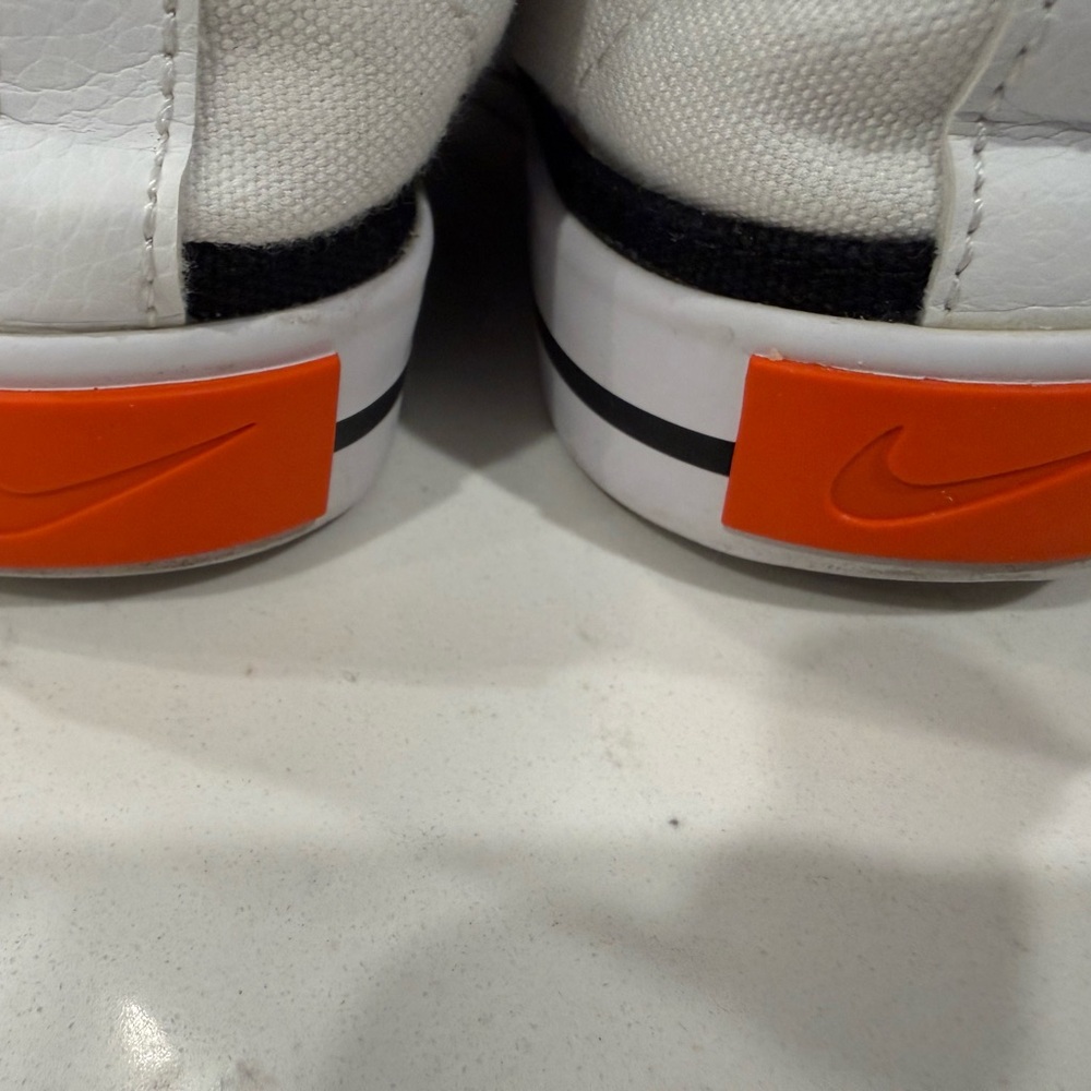 Nike Court Legacy Canvas Mid women’s size 7.5 white and black colorway - Picture 8 of 13
